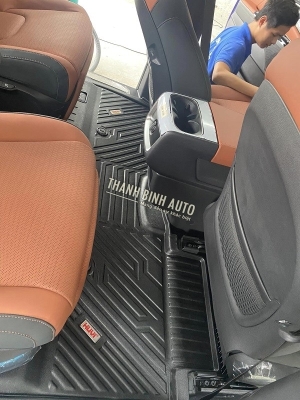 Lót sàn cao su đúc HUVI cho xe KIA CARNIVAL